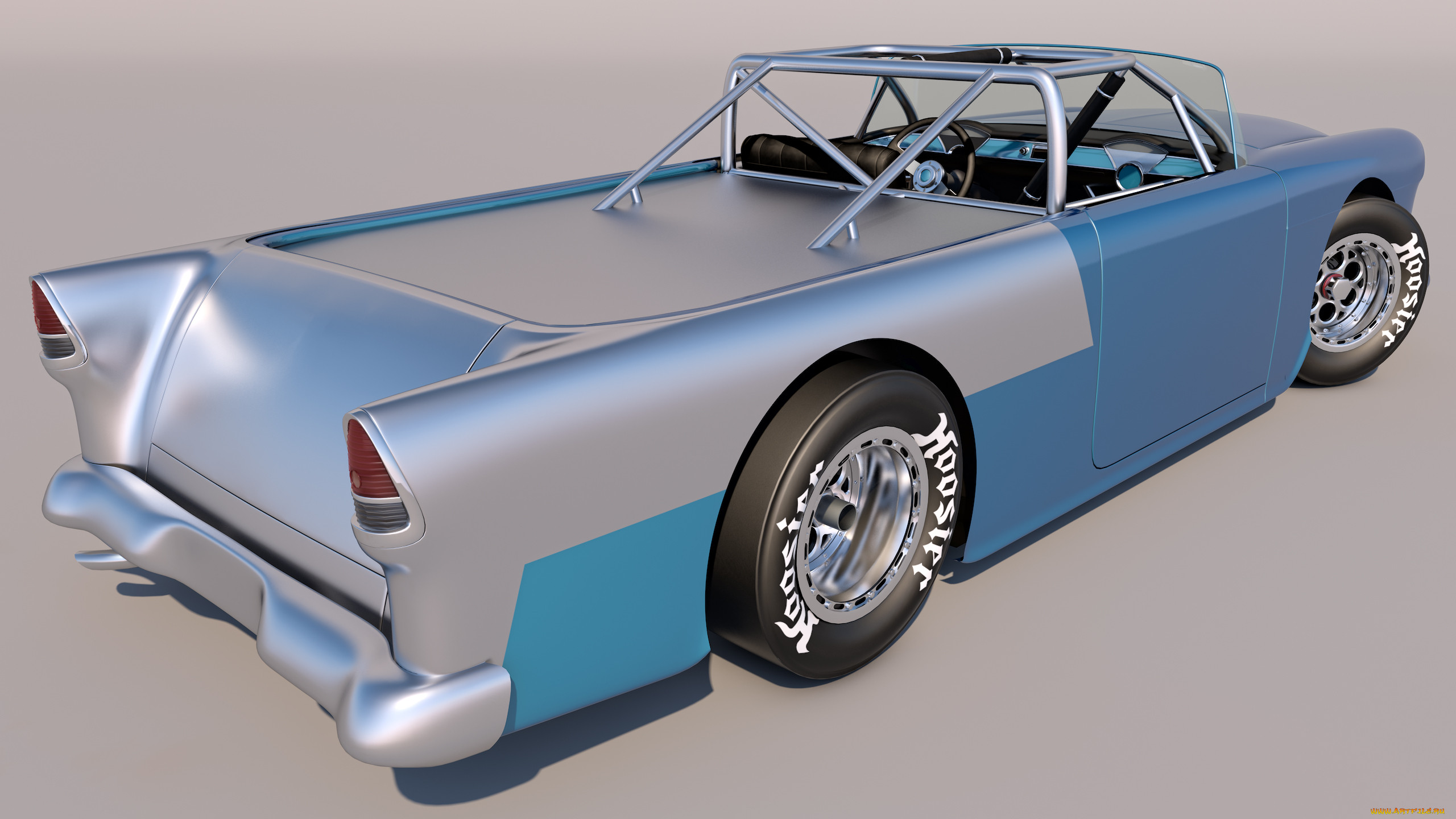 , 3, air, chevrolet, custom, nomad, 1955, bel